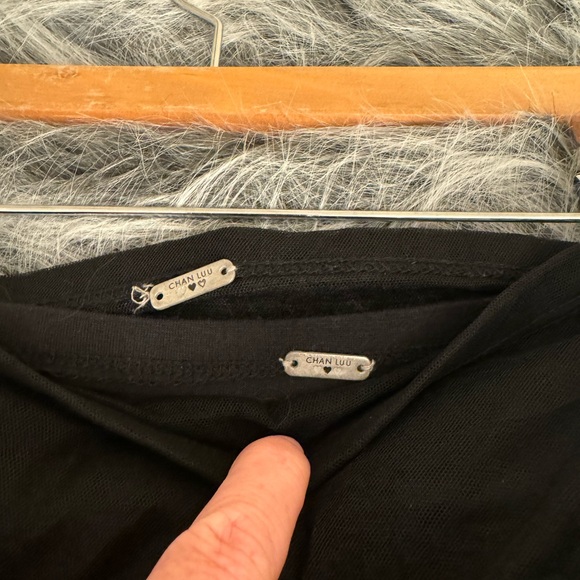 Chan Luu black chiffon maxi skirt - Picture 5 of 7